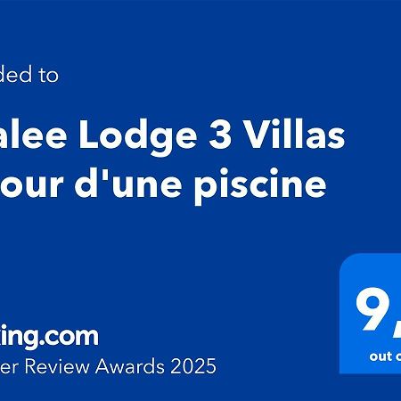 Titalee Lodge 3 Villas Autour D'Une Piscine Saint-Francois  Exterior photo