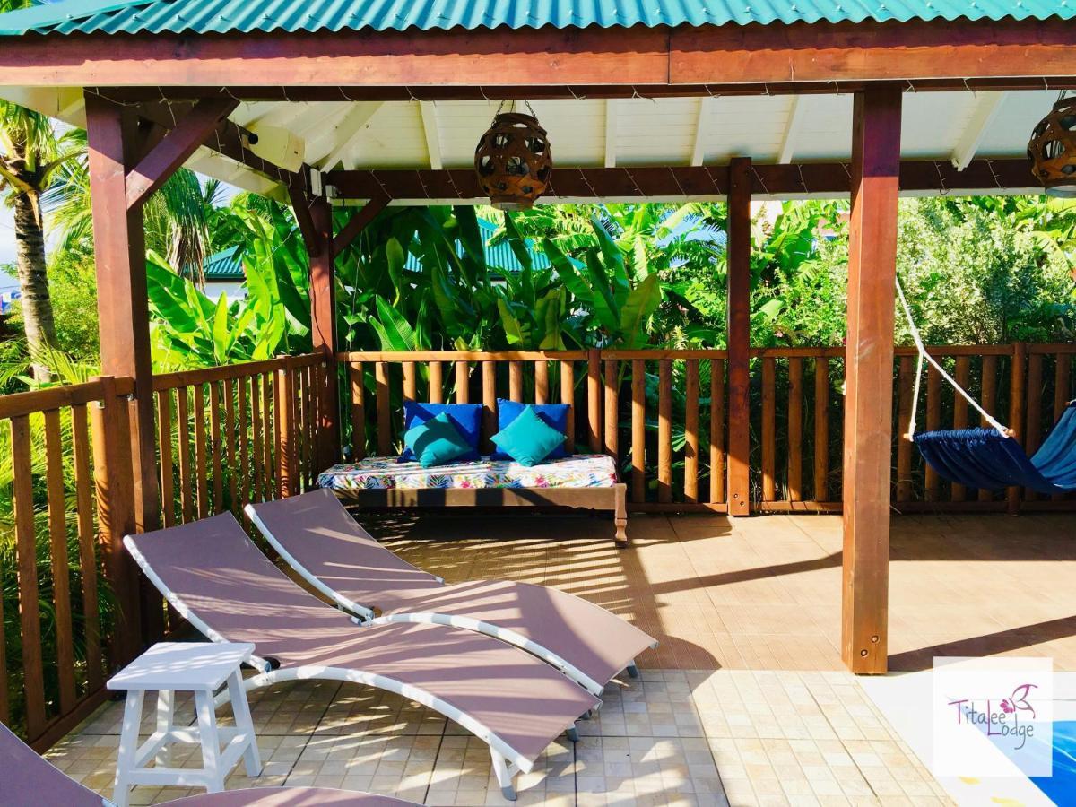 Titalee Lodge 3 Villas Autour D'Une Piscine Saint-Francois  Exterior photo