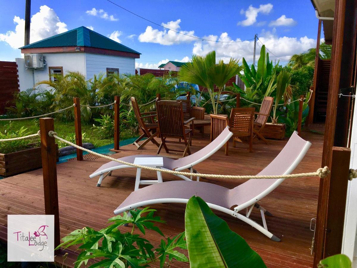 Titalee Lodge 3 Villas Autour D'Une Piscine Saint-Francois  Exterior photo